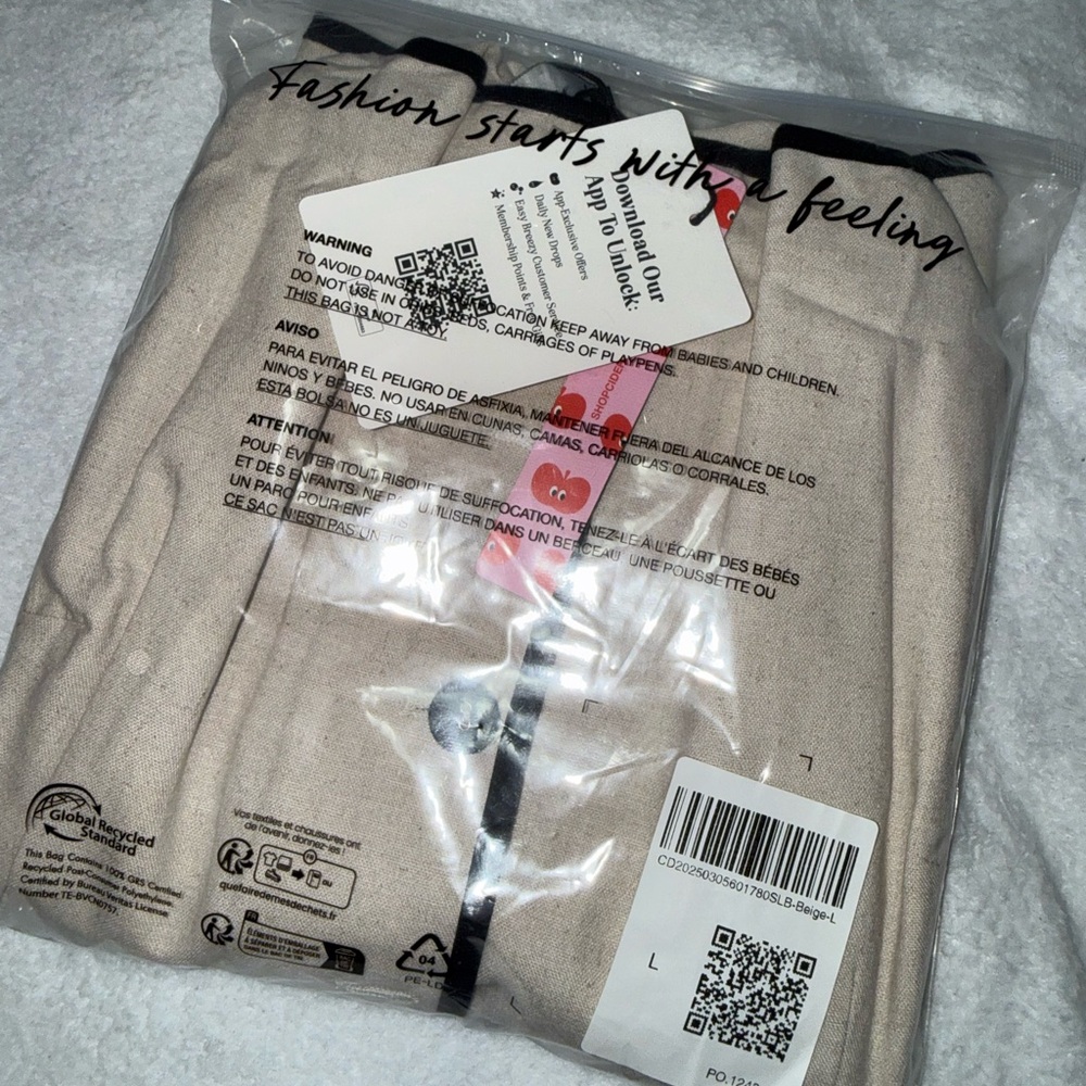 Cider Cream Sleeveless Peplum Top with Black Piping - Picture 5 of 5